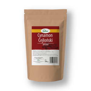 Cynamon cejloński mielony 100g - Prawdziwy cynamon z mielonej kory