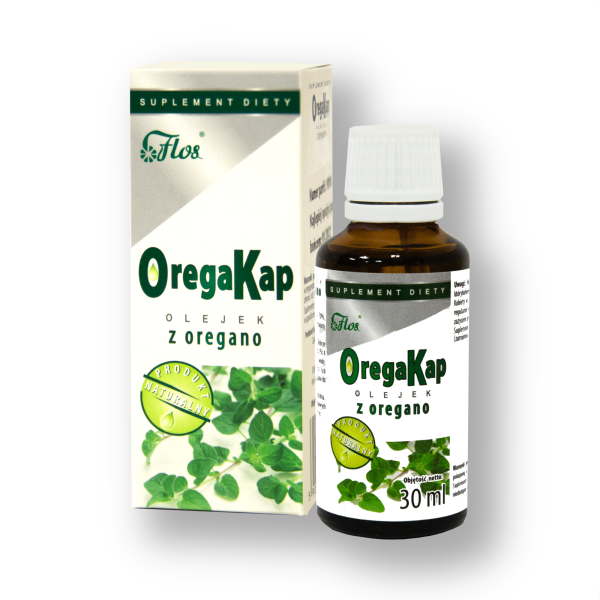 OregaKap, olejek z oregano i oliwą z oliwek 30ml OregaKap, olejek z oregano i oliwą z oliwek 30ml