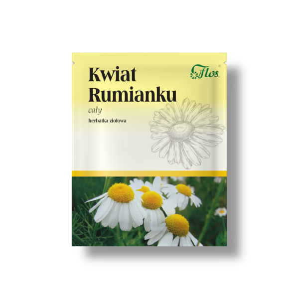 Rumianek kwiat cały 50g - relaksujący i wspierający trawienie Rumianek kwiat cały 50g - relaksujący i wspierający trawienie
