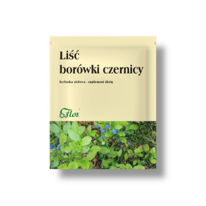Borówka czernica liść 50g na metabolizm i dobre samopoczucie