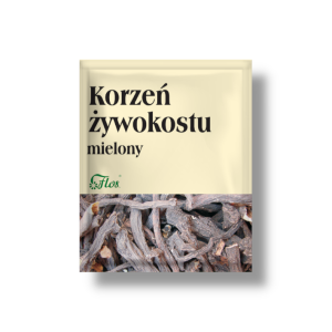 Żywokost korzeń mielony 100g - naturalne zioła do kąpieli