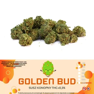 Susz Konopny CBD Golden BUD 1g THC 0,2%