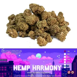 Susz Konopny CBD Hemp Harmony 1g THC 0,2%